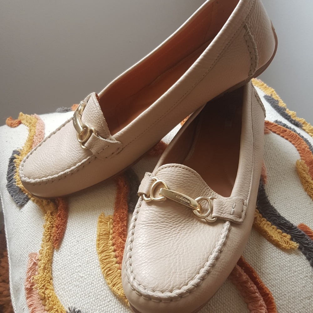 Geox Annytah Loafers, Blush, sz 41
